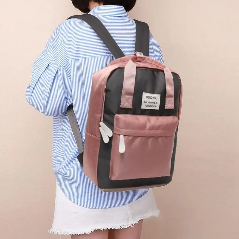 Waterproof Women Backpack Casual Girls Letter Print Student School Bag Pack Fashion Soft Handle Schoolbag 2019 Hot Selling
Waterproof Women Backpack Casual Girls Letter Print Student School Bag Pack Fashion Soft Handle Schoolbag 2019 Hot Selling