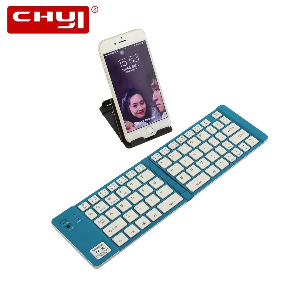 Portable Bluetooth Folding Wireless Mini Keyboard Foldable BT Rechargeable Keypad For IOS/Android/Windows/iPhone/iPad/Tablet
Portable Bluetooth Folding Wireless Mini Keyboard Foldable BT Rechargeable Keypad For IOS/Android/Windows/iPhone/iPad/Tablet