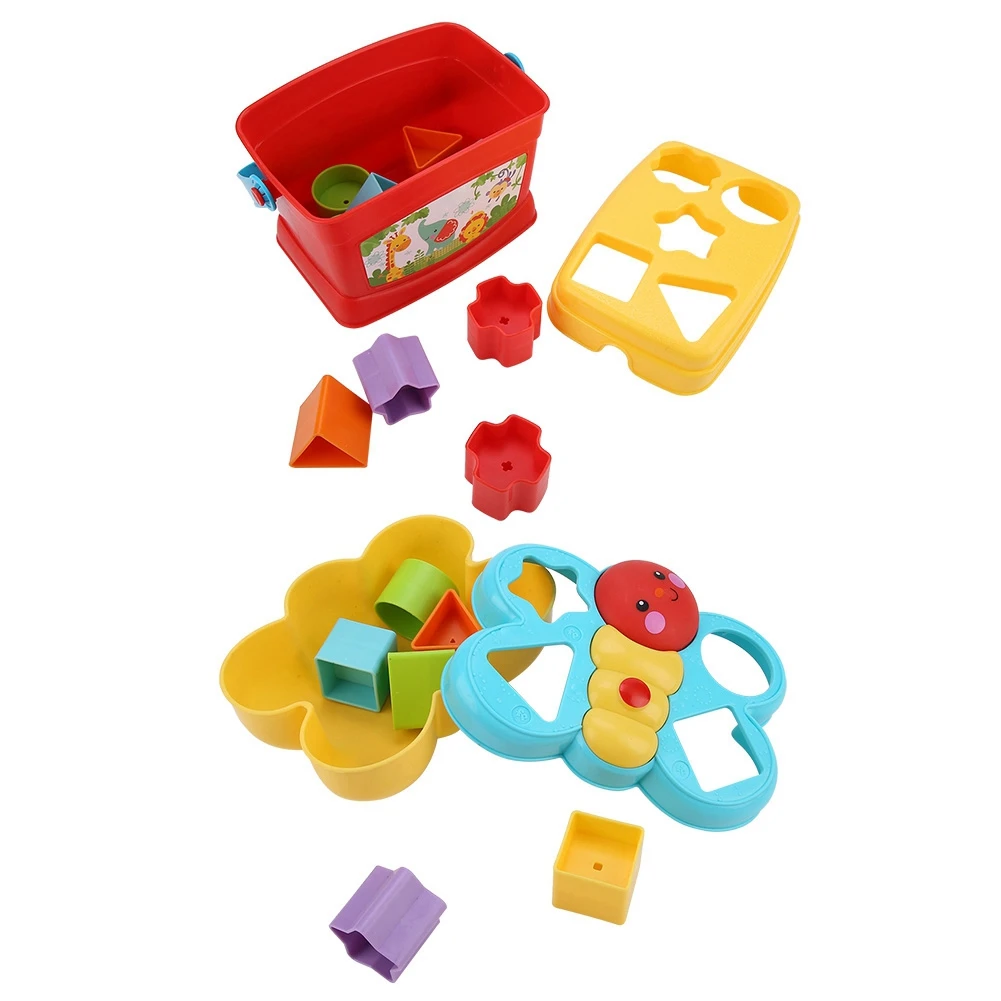 Children Enlightenment Shape Sorter Cognitive And Matching Plastic Building Blocks Baby Kid Educational Toy Gift Colorful toys
Children Enlightenment Shape Sorter Cognitive And Matching Plastic Building Blocks Baby Kid Educational Toy Gift Colorful toys