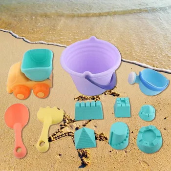 11pcs Kids Cartoon Beach Sand Shovels Rake Bucket Watering Pot Castle Model Building Sand Clay Mold Sand Water Playing Tool Toy
11pcs Kids Cartoon Beach Sand Shovels Rake Bucket Watering Pot Castle Model Building Sand Clay Mold Sand Water Playing Tool Toy