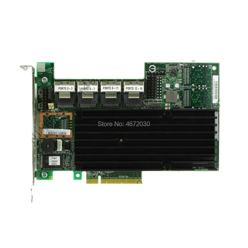 Новая карта контроллера Broadcom Avago LSIMegaRAID SAS 9260-16i LSI00208 16 портов 512 МБ кэш SFF8087 6 ГБ