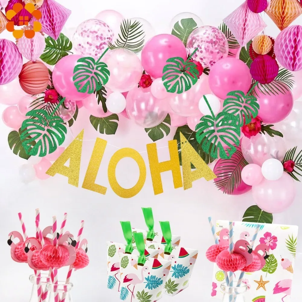 1 Set Flamingo&Pinapple Theme Summer Party Balloons Decoration Cute Garland&Straws Baby Shower Birthday Wedding Party Supplies
1 Set Flamingo&Pinapple Theme Summer Party Balloons Decoration Cute Garland&Straws Baby Shower Birthday Wedding Party Supplies