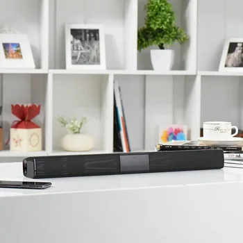 Professional Wireless Bluetooth Soundbar Stereo Speaker TV Home Theater TF USB Sound Bar(Black)
Professional Wireless Bluetooth Soundbar Stereo Speaker TV Home Theater TF USB Sound Bar(Black)