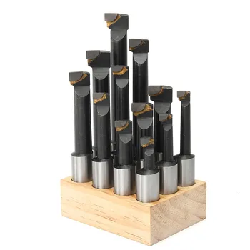 12pcs 18mm Shank F1 Boring Bar Set For 3 Inch Boring Head Carbide Tipped Milling Tool
12pcs 18mm Shank F1 Boring Bar Set For 3 Inch Boring Head Carbide Tipped Milling Tool