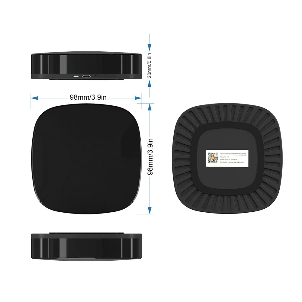 Universal Smart Home Remote Control IR WiFi Automatic Intelligent Remote Control Suitable for Alexa Google Assistant
Universal Smart Home Remote Control IR WiFi Automatic Intelligent Remote Control Suitable for Alexa Google Assistant