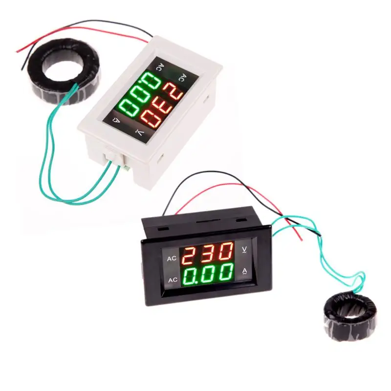 AC 500V 100A Car Digital Voltmeter Ammeter LED Amp Volt Meter +CT (Shunt) Universal Power Energy Tester with Current Painel Moto
AC 500V 100A Car Digital Voltmeter Ammeter LED Amp Volt Meter +CT (Shunt) Universal Power Energy Tester with Current Painel Moto