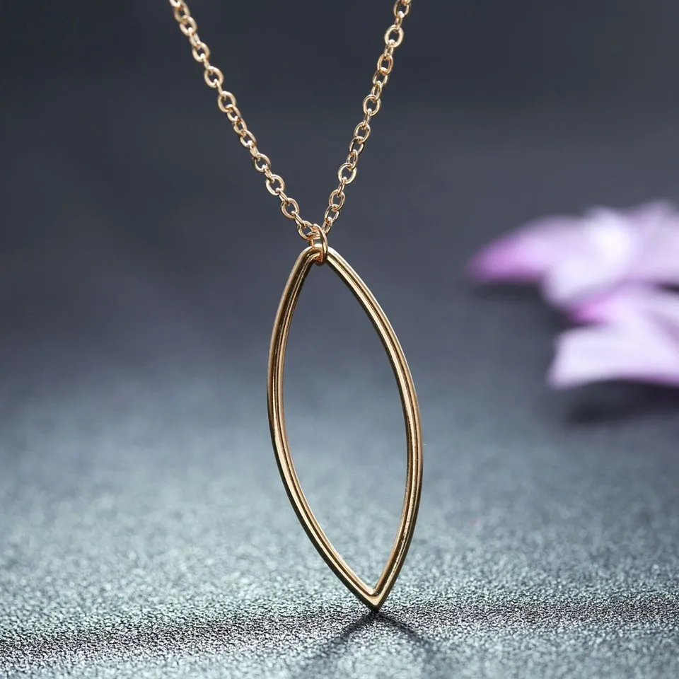 Trendy Gold Simple Korean Sryle Pendant & Necklace Eye Shaped Lucky Hallow Trendy Jewelry Female Handmade Chain Charm Necklace
Trendy Gold Simple Korean Sryle Pendant & Necklace Eye Shaped Lucky Hallow Trendy Jewelry Female Handmade Chain Charm Necklace