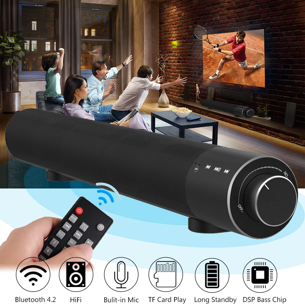 Portable Wireless bluetooth Speaker Remote control MP3 Player Support TF Card AUX bluetooth 4.2 USB Bike Car music Speaker
Portable Wireless bluetooth Speaker Remote control MP3 Player Support TF Card AUX bluetooth 4.2 USB Bike Car music Speaker