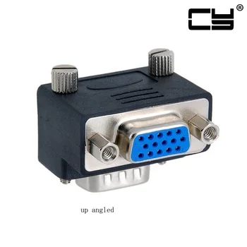 Chenyang VGA SVGA Male 90 Degree Up Angled to Female Extension Adapter Converter for Monitor & Projector 
Chenyang VGA SVGA Male 90 Degree Up Angled to Female Extension Adapter Converter for Monitor & Projector