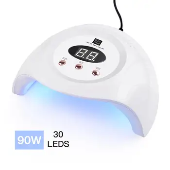 Suitable For All Gel 90WLED Nail Dryers Use 60/90 / 99s Timer Nail Tool Gel Light Multi-function Nail Product Tool
Suitable For All Gel 90WLED Nail Dryers Use 60/90 / 99s Timer Nail Tool Gel Light Multi-function Nail Product Tool
