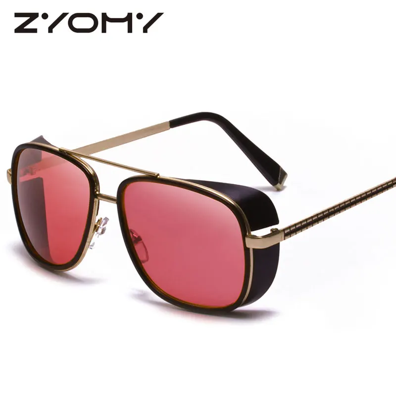 Iron Man 3 Matsuda TONY stark Sunglasses Men Rossi Coating retro Vintage Designer sunglasses Oculos Masculino Gafas de 
Iron Man 3 Matsuda TONY stark Sunglasses Men Rossi Coating retro Vintage Designer sunglasses Oculos Masculino Gafas de