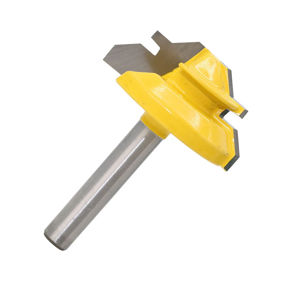 45 Degree Lock Miter Router Bit 6.35mm/8mm/12.7mm Shank Wood Tenon Milling Cutters For MDF Plywood Carpenter Woodworking Tools
45 Degree Lock Miter Router Bit 6.35mm/8mm/12.7mm Shank Wood Tenon Milling Cutters For MDF Plywood Carpenter Woodworking Tools