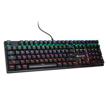 MAGIC-REFINER Keyboard Mechanical Keyboard Square Keycap Gaming Keyboard 108 Keys USB Cable Blue Switch Backlight Russia English 
MAGIC-REFINER Keyboard Mechanical Keyboard Square Keycap Gaming Keyboard 108 Keys USB Cable Blue Switch Backlight Russia English
