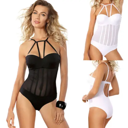 Sexy Women Swimsuit One-piece Push-up Bandage Bathing Suit Padded Bikini Summer Swimming Suit Swimwear S-L
Sexy Women Swimsuit One-piece Push-up Bandage Bathing Suit Padded Bikini Summer Swimming Suit Swimwear S-L