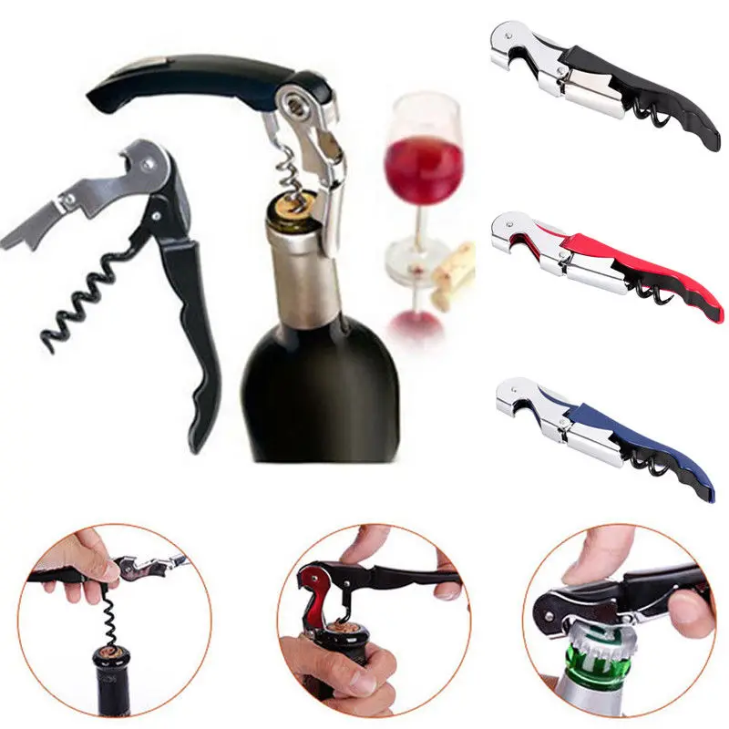 2019 Newest Stainless Steel Waiters Corkscrew Wine Beer Bottle Cap Key Opener Cutter Tool Kitchen multifunction opener Tools
2019 Newest Stainless Steel Waiters Corkscrew Wine Beer Bottle Cap Key Opener Cutter Tool Kitchen multifunction opener Tools