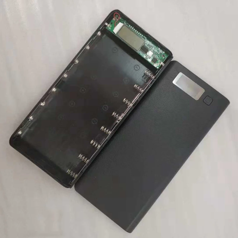 DIY 8x18650 Battery Holder Power Bank Box Plastic Shell Case Type C Micro Double USB Port Display Powerbank Box Color Random
DIY 8x18650 Battery Holder Power Bank Box Plastic Shell Case Type C Micro Double USB Port Display Powerbank Box Color Random