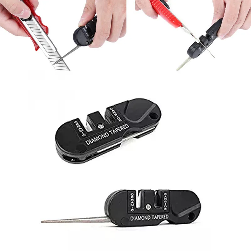 Carbide Knife Whetstone Sharpener Diamond Tool Camp Hike outdoor Portable Tungsten Ceramic Sharpen Fish Hook Pocket
Carbide Knife Whetstone Sharpener Diamond Tool Camp Hike outdoor Portable Tungsten Ceramic Sharpen Fish Hook Pocket