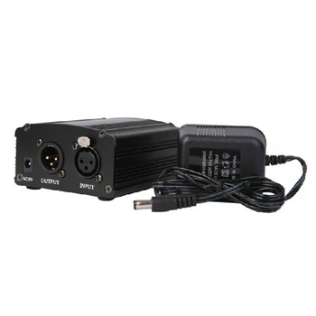 48V Phantom Power Dedicated Capacitance Recording Microphone Sound Card K Song Microphone External Adapter
48V Phantom Power Dedicated Capacitance Recording Microphone Sound Card K Song Microphone External Adapter