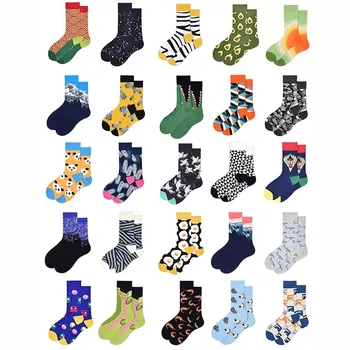 PEONFLY 29 colors men socks combed cotton cartoon animal bird shark zebra corn watermelon sea food geometric novelty funny socks
PEONFLY 29 colors men socks combed cotton cartoon animal bird shark zebra corn watermelon sea food geometric novelty funny socks