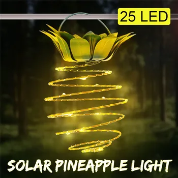 Solar Lamps Powered 25 LED Pineapple Light Hanging Fairy String Waterproof for Outdoor Garden Path Decor
Solar Lamps Powered 25 LED Pineapple Light Hanging Fairy String Waterproof for Outdoor Garden Path Decor