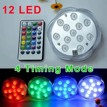 12LEDs Plum Style Remote Control Dive Light Waterproof 7Colors LED Aquarium Light Knob Remote Control Timing With Button Battery
12LEDs Plum Style Remote Control Dive Light Waterproof 7Colors LED Aquarium Light Knob Remote Control Timing With Button Battery