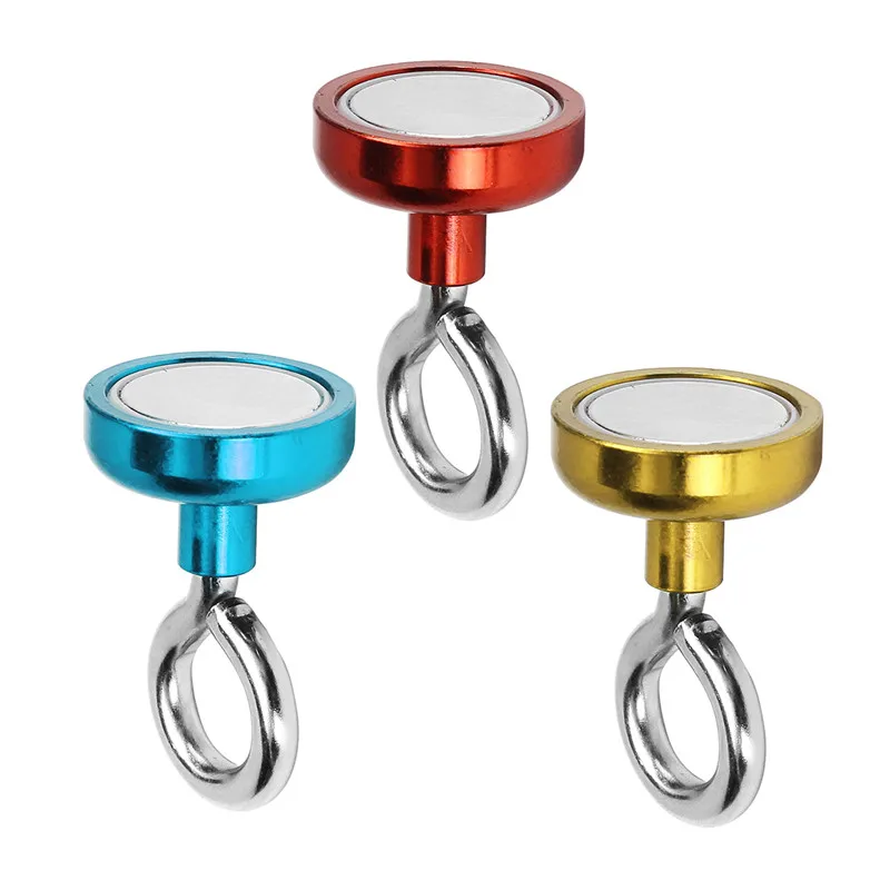 SULEVE Red/Yellow/Blue 25mm 22kg Neodymium Recovery Magnet Metal Detector Claw Hook Magnet High Quality
SULEVE Red/Yellow/Blue 25mm 22kg Neodymium Recovery Magnet Metal Detector Claw Hook Magnet High Quality