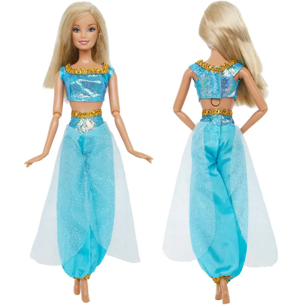 Fairy Tale Princess Outfit Wedding Party Dancing Aladdin Costumes Exotic Clothes For Barbie Doll Pretend Play Accessories Gift
Fairy Tale Princess Outfit Wedding Party Dancing Aladdin Costumes Exotic Clothes For Barbie Doll Pretend Play Accessories Gift