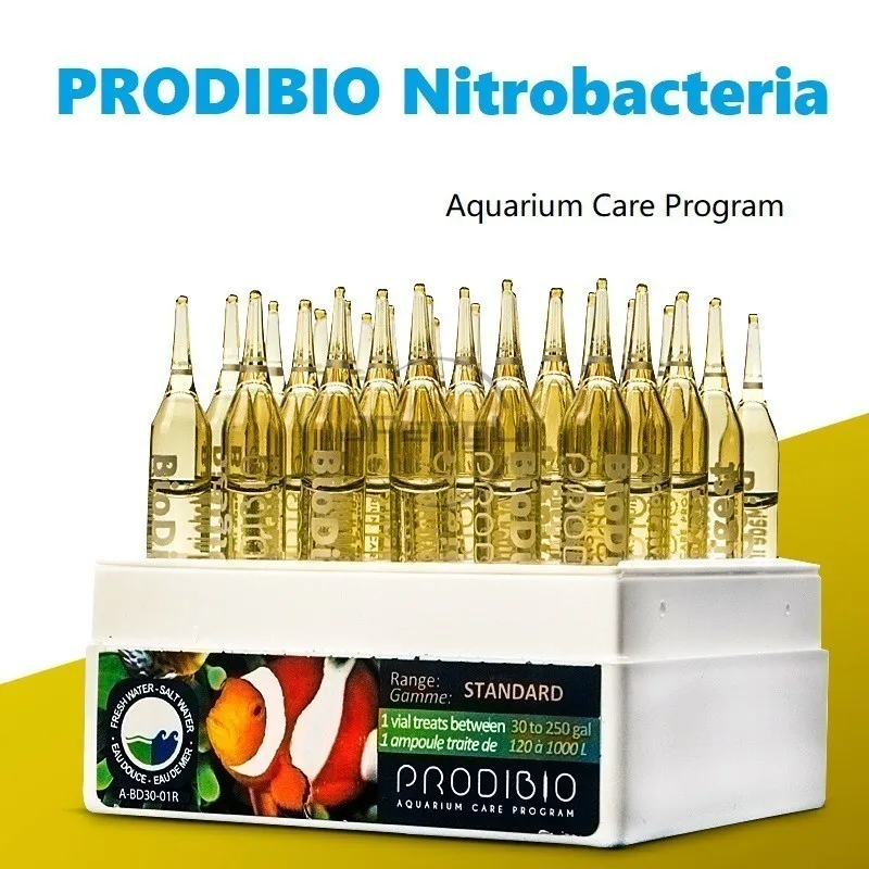 PRODIBIO Nitrification Microelement BIOVert Chloral Reset Digest Kit FreshTrace Sea Aquarium Care Program Water Stabilizer
PRODIBIO Nitrification Microelement BIOVert Chloral Reset Digest Kit FreshTrace Sea Aquarium Care Program Water Stabilizer