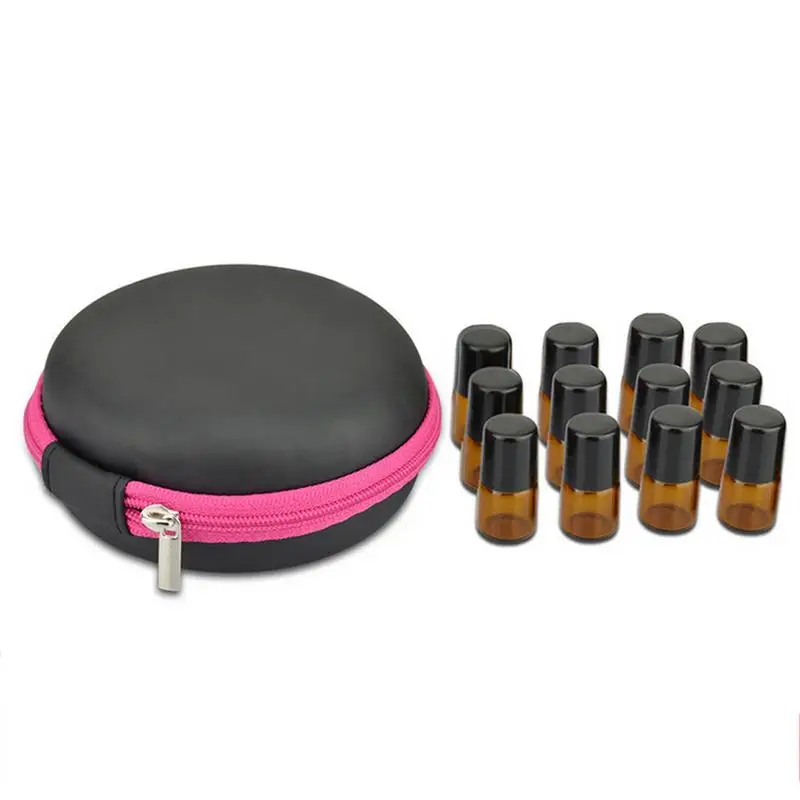 AUGKUN Essential Oil Storage Bag Round 12 Compartments Organizer 1-2ML Rolling Ball Bottle Essential Oil Case Portable Container
AUGKUN Essential Oil Storage Bag Round 12 Compartments Organizer 1-2ML Rolling Ball Bottle Essential Oil Case Portable Container