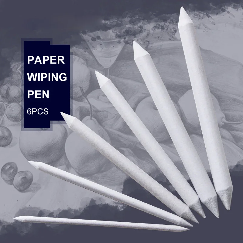 Rice Paper Smudge Stump Stick Premium 6 Pcs Art Sets Tortillon Sketch Painting Supplies Office School Supplies
Rice Paper Smudge Stump Stick Premium 6 Pcs Art Sets Tortillon Sketch Painting Supplies Office School Supplies