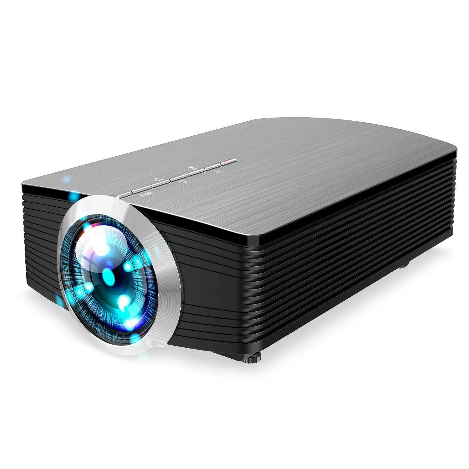 Projector, GooDee Mini Portable Projector Home Cinema Theater Movie Video Projector Support Multimedia HDMI USB for Home Enter
Projector, GooDee Mini Portable Projector Home Cinema Theater Movie Video Projector Support Multimedia HDMI USB for Home Enter