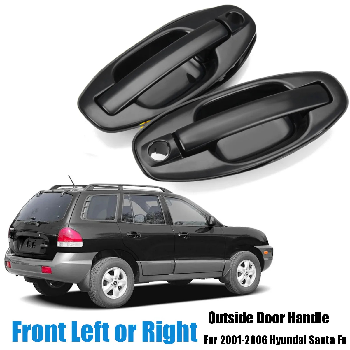 8265026000 82650-26000 Front Left /Right Car Exterior Door Handle Black for Hyundai Santa Fe 2001 2002 2003 2004 2005 2006
8265026000 82650-26000 Front Left /Right Car Exterior Door Handle Black for Hyundai Santa Fe 2001 2002 2003 2004 2005 2006