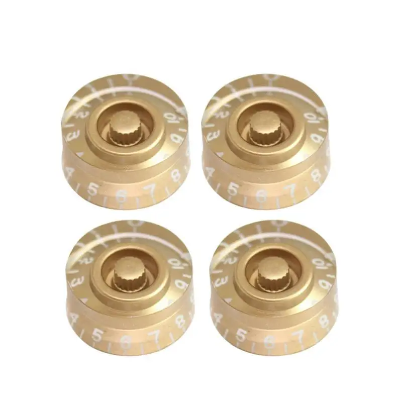 4PCS/Set Round Guitar Knobs Speed Volume Tone Control Knobs Rotary Knobs Gibson Epiphone Style Electric Guitar Parts Replacement
4PCS/Set Round Guitar Knobs Speed Volume Tone Control Knobs Rotary Knobs Gibson Epiphone Style Electric Guitar Parts Replacement