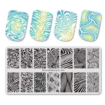 BeautyBigBang Stamping Plates Geometric Lattice Nail Stamping Plates Vintage Template Water Ripple Image Nail Art Stencils 
BeautyBigBang Stamping Plates Geometric Lattice Nail Stamping Plates Vintage Template Water Ripple Image Nail Art Stencils