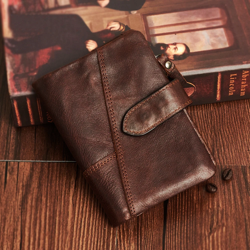 Wallet Male Genuine Leather Solid Men Wallets Leather Coin Purse Zipper Vintage Card Holder Short Carteira Masculina
Wallet Male Genuine Leather Solid Men Wallets Leather Coin Purse Zipper Vintage Card Holder Short Carteira Masculina