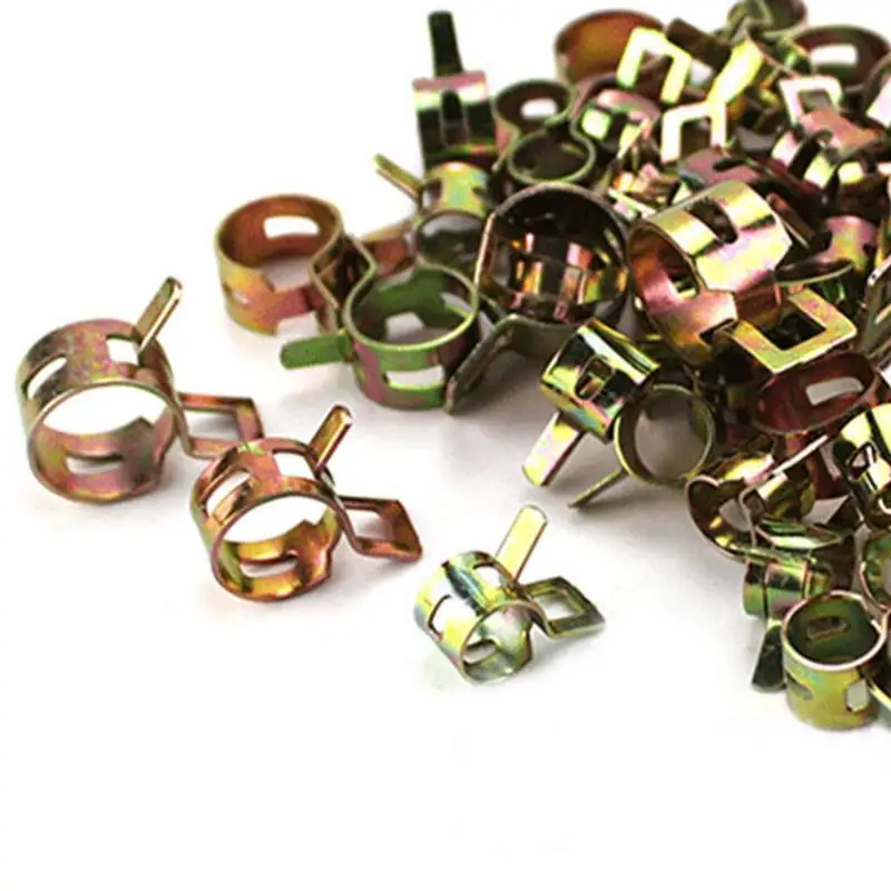 7-13.5mm Spring Clip Hose Clamp Fastener Fuel Line Hose Water Pipe Air Tube Car Plumbing Tools
7-13.5mm Spring Clip Hose Clamp Fastener Fuel Line Hose Water Pipe Air Tube Car Plumbing Tools