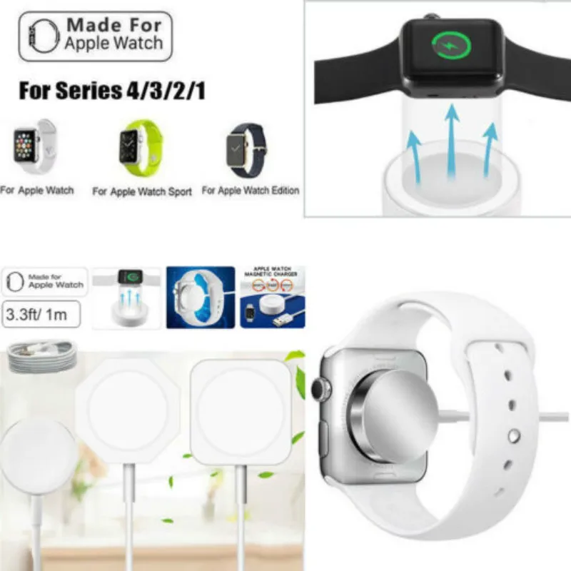 For Apple Watch Series 4 3 2 1 iWatch 40 44 mm Magnetic Charger Charging Cables Watch wireless charger
For Apple Watch Series 4 3 2 1 iWatch 40 44 mm Magnetic Charger Charging Cables Watch wireless charger