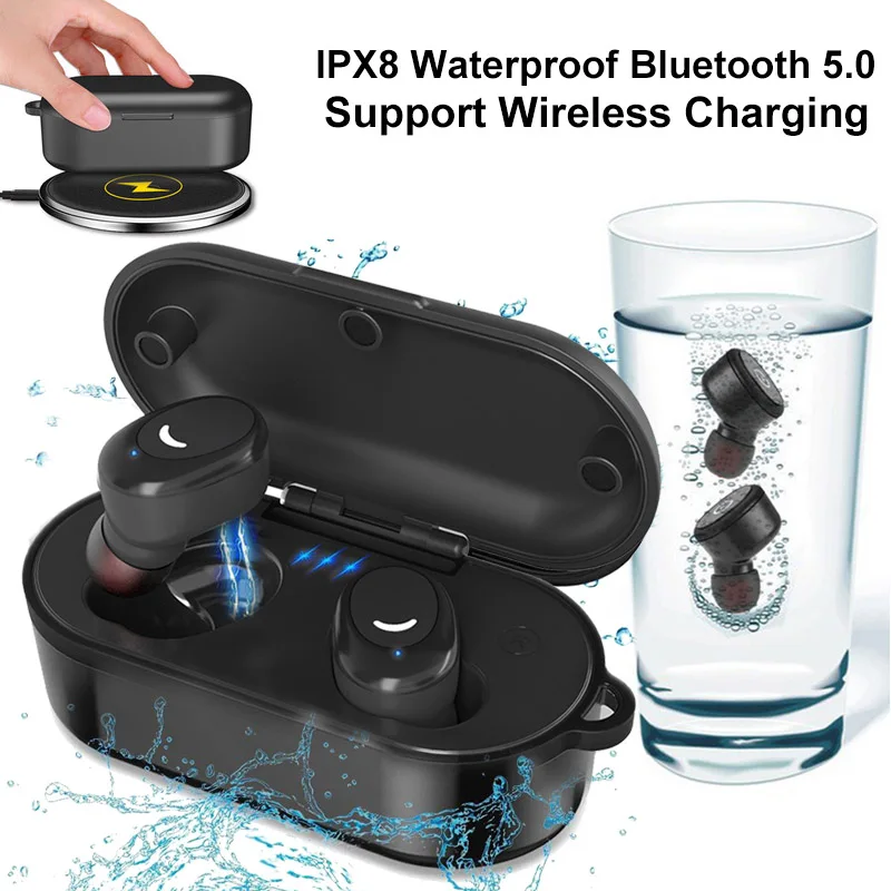 X6 TWS Headphones Wireless Earphones Bluetooth 5.0 Earphone IPX8 Waterproof Handsfree Earbuds Working 12 hours Sport Headset
X6 TWS Headphones Wireless Earphones Bluetooth 5.0 Earphone IPX8 Waterproof Handsfree Earbuds Working 12 hours Sport Headset