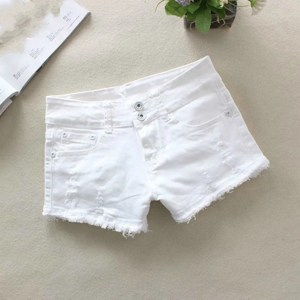 New Fashion 2019 Spring Summer Sexy High Waist Denim Shorts Women Slim Casual Ripped Hole Jeans Shorts White Black
New Fashion 2019 Spring Summer Sexy High Waist Denim Shorts Women Slim Casual Ripped Hole Jeans Shorts White Black