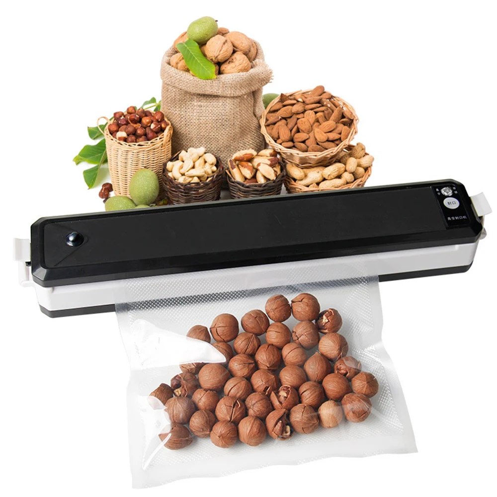Fully Automatic Household One-Button Vacuum Packing Machine Vegetables Fruits Food Vacuum Sealer Fresh Keeper With 9 Vacuum Bags
Fully Automatic Household One-Button Vacuum Packing Machine Vegetables Fruits Food Vacuum Sealer Fresh Keeper With 9 Vacuum Bags