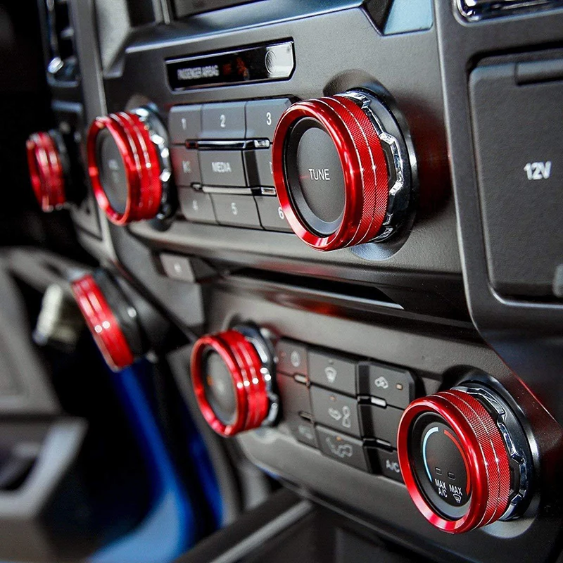 Car-Styling Air Conditioner Audio Control Cover Switch Button Cover Trim Sticker for Ford F150 2016-2018 Accessories
Car-Styling Air Conditioner Audio Control Cover Switch Button Cover Trim Sticker for Ford F150 2016-2018 Accessories