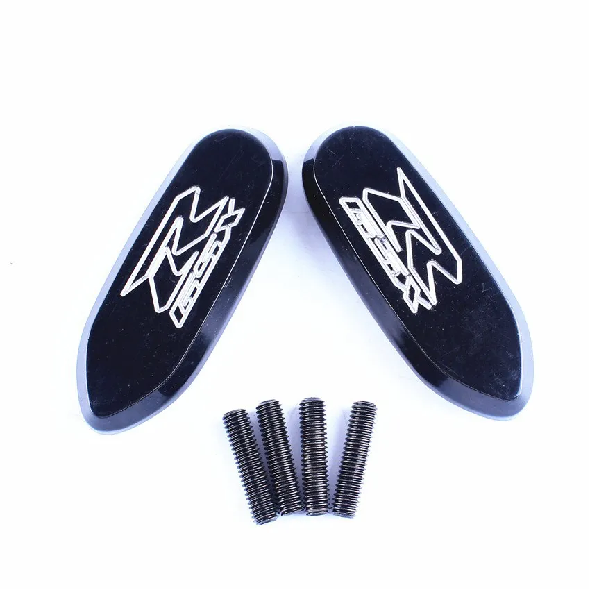 Mirror Block Off Base Plates For Suzuki GSXR600/750 2006-2007 GSXR1000 2005-2006 GSX-R1000 GSX-R600 GSX-R750 Black
Mirror Block Off Base Plates For Suzuki GSXR600/750 2006-2007 GSXR1000 2005-2006 GSX-R1000 GSX-R600 GSX-R750 Black