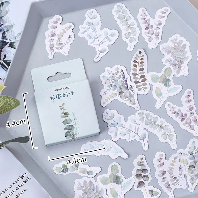 46Pcs Kawaii Stationery Sticker Creative Green leaf Stickers Adhesive Label Stickers For Kids DIY Decoration Diary Scrapbooking
46Pcs Kawaii Stationery Sticker Creative Green leaf Stickers Adhesive Label Stickers For Kids DIY Decoration Diary Scrapbooking