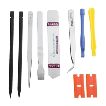 10pcs Mobile Phone Repair Tools Kit LCD Screen Opening Screwdrivers Pry Disassemble Screwdriver Hand Tools Set
10pcs Mobile Phone Repair Tools Kit LCD Screen Opening Screwdrivers Pry Disassemble Screwdriver Hand Tools Set