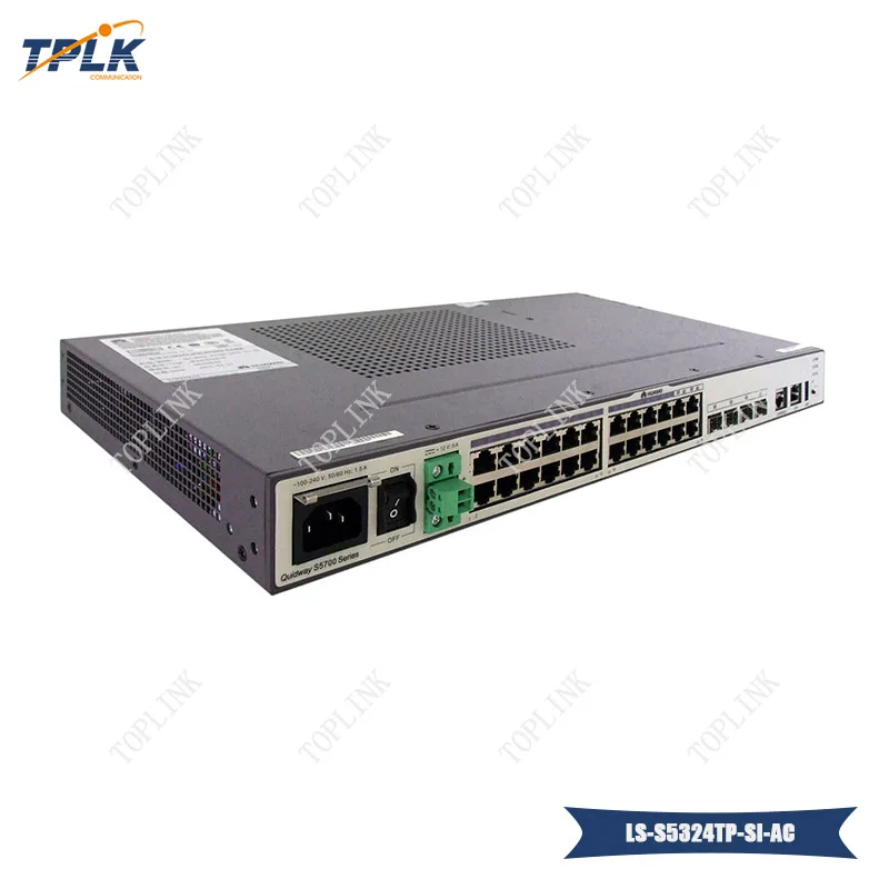 Hua wei fiber S5300 series LS-S5324TP-SI-AC/ LS-S5324TP-SI-DC switch, network 24 port POE ,10/100/1000Mbps Transmission Rate
Hua wei fiber S5300 series LS-S5324TP-SI-AC/ LS-S5324TP-SI-DC switch, network 24 port POE ,10/100/1000Mbps Transmission Rate
