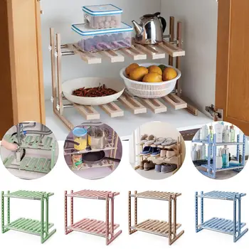 Multi-Layer Storage Rack Flower Pot Rack Metal Plant Stand Shelf Holder Stainless Steel Retractable Sink Kitchen Rack Shelf
Multi-Layer Storage Rack Flower Pot Rack Metal Plant Stand Shelf Holder Stainless Steel Retractable Sink Kitchen Rack Shelf