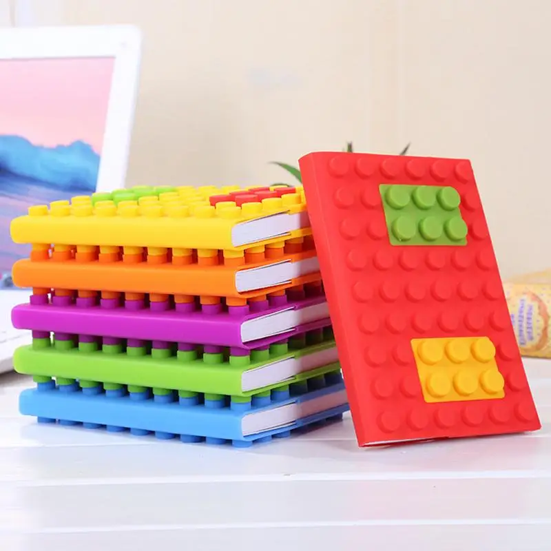 Jigsaw Blocks Kids Notebook Building Block Shape Silicone Soft Cover Writing Notepads A6 Student Notebook Writing Supplies
Jigsaw Blocks Kids Notebook Building Block Shape Silicone Soft Cover Writing Notepads A6 Student Notebook Writing Supplies