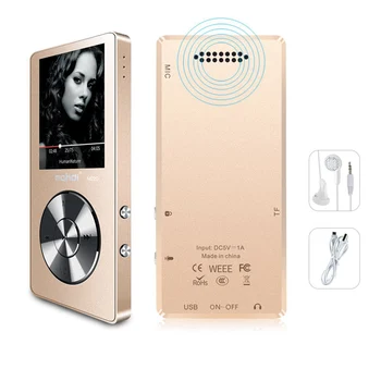 Original metal MP3 player lossless HiFi MP3 Music player with High Quality Sound out Speaker E-book FM radio Clock
Original metal MP3 player lossless HiFi MP3 Music player with High Quality Sound out Speaker E-book FM radio Clock