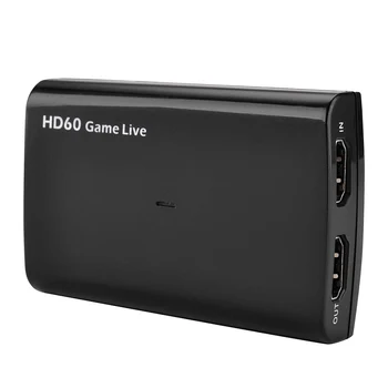 4K Hdmi Input And Bypass Usb3.0 Uvc Game Capture With Microphone Input, Record Up To 1080P 60Fps Hdmi To Uvc Video Capture Car