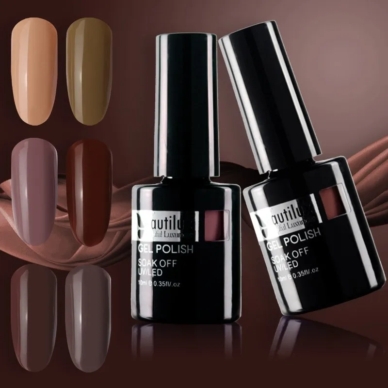 Beautilux 1pc Brown Chocolate Coffee Color Gel Nail Polish Soak Off UV LED Gel Nails Polish Enamel smalto gel polaco 10ml
Beautilux 1pc Brown Chocolate Coffee Color Gel Nail Polish Soak Off UV LED Gel Nails Polish Enamel smalto gel polaco 10ml